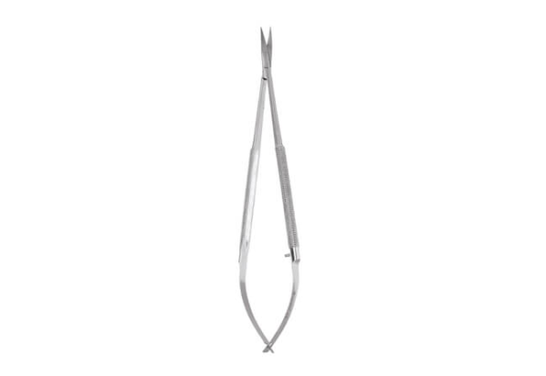 MICRO CASTROVIEJO CURVED SCISSOR SPV