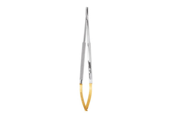 MICRO CASTROVIEJO NEEDLE HOLDER TC STRAIGHT 18CM NH5024R