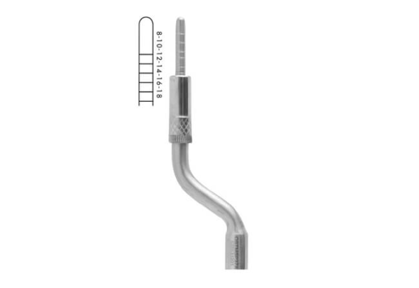 3 OSTEOTOMES CONVEX 3.2 – 3.7 OSTMSP37A