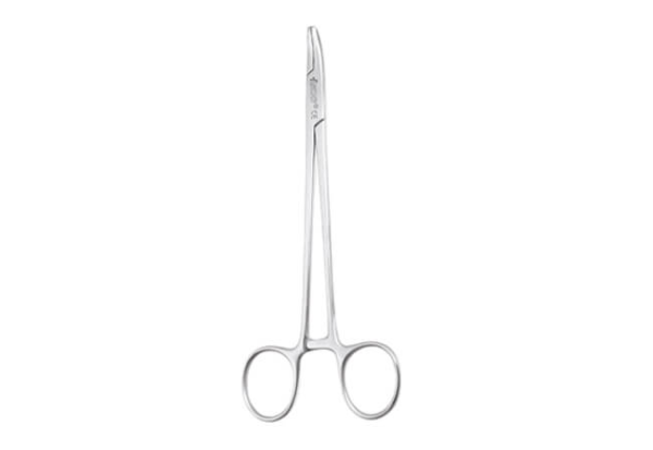 NEEDLE HOLDER MAYO HEGAR CURVED 16cm NHMHC